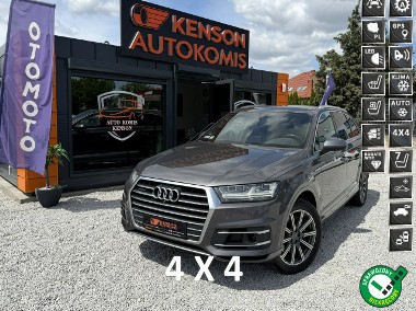 Audi Q7 II 7-Osobowa, 4x4, LED, Klima, Navi, Tempomat, Asystent, Panorama, Kame-1