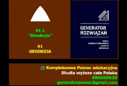 "Geodezja" - Pomoc Edukacyjna - Notatki Rozwiązania Literatura Zestawy Testowe