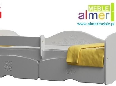 MAGIC 23SB łóżko dla dzieci + SZUFLADY bez materaca 160x80 dla dziewczynki MDF-1