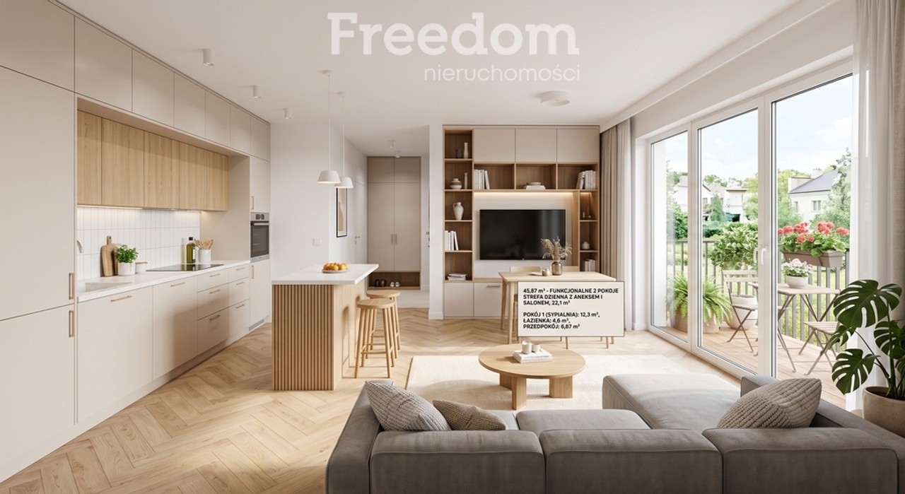 Apartament 2 pokoje z balkonem Praga-Południe