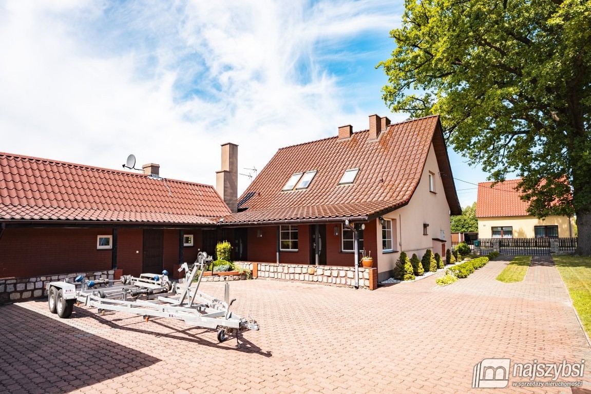 Stepnica - dom 130m², działka 1000m² z garażem