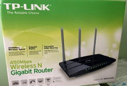 Sprzedam router TP-Link 450Mbps Wireless N i wzmacniacz sygnału WiFi TP-Link 