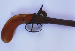 Pistolet Czarnoprochowy XIX w . Oryginal