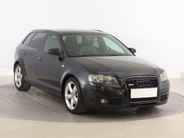 Audi A3 II (8P) , 170 KM, Klimatronic, Podgrzewane siedzienia,ALU-1