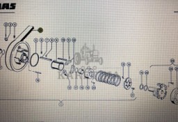 Pasek klinowy Claas Mega 370-340 Nr kat. 000 609 823 0 Nr kat. 000 609 823 0