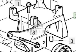 John Deere 6068HLA73 6820 6920 6920S Uchwyt CZĘŚCI L167673
