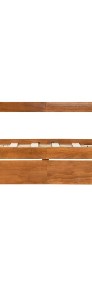 vidaXL Wysuwane łóżko, miodowy brąz, drewno sosnowe, 90x200 cm 283153-3