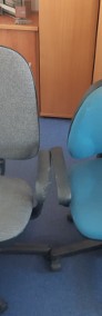 Krzesła biurowe -  4 szt. - używane. Różne typy/rodzaje. Zniszczone obicia-4
