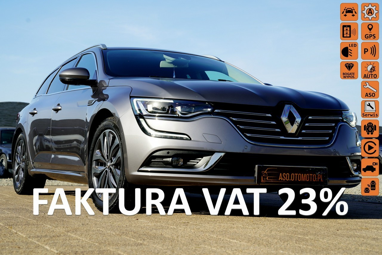 Renault Talisman II SKÓRA alusy KLIMATRONIK blis MASAZE line asist ledy AUTOMAT hak elek