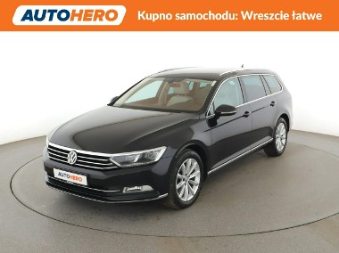 Volkswagen Passat B8 DSG jasne skóry navi klima auto grzane fotele czujniki parkowania-1