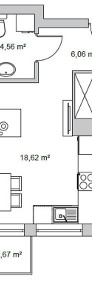 Mieszkanie 51,6m2 z ogrodem w Starogardzie Gdański-4