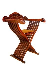 Krzesło rzymskie / fotel rzymski / składane-2