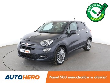 Fiat 500X I Lounge automat panorama grzane fotele+kier. PDC navi półskóra tempom