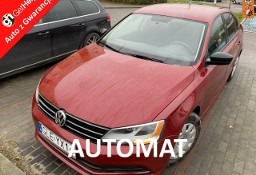 Volkswagen Jetta VI Benzyna, automat ,tempomat, światła dzienne, Isofix, USB, Aux