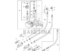 John Deere 960 - Zawór elektromagnetyczny DC217718 (Układ hydrauliczny)