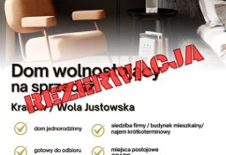 Nowy dom Kraków Wola Justowska, ul. Królowej Jadwigi