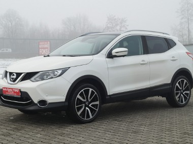 Nissan Qashqai II Salon PL I wszy wł. serwis w ASO panorama kamera 360 navi pół skóra-1