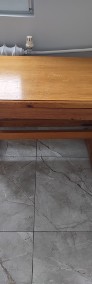 Stół drewniany solidny - do kuchni - masywne wykonanie.-4
