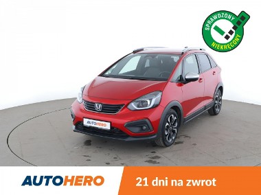 Honda Jazz IV Crosstar, Hybryda, full LED, navi, klima auto, kamera i czujniki par-1