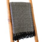 Bawełniana Narzuta Boho – Charcoal