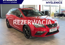 SEAT Leon III FR 2.0TSI 190KM DSG 2019 r., s. PL, pakiet Black, FullLink, NAVI, DC