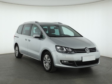 Volkswagen Sharan II , Salon Polska, DSG, Skóra, Navi, Xenon, Bi-Xenon,-1