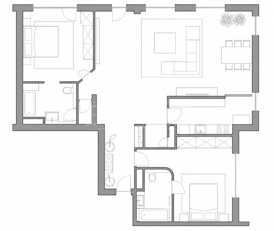 Apartament premium | 135 m² | 9 piętro | Wilanów - Widok 2