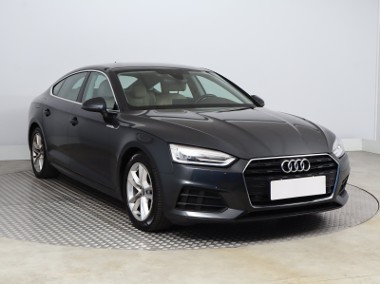 Audi A5 IV , Automat, Skóra, Navi, Xenon, Bi-Xenon, Klimatronic,-1
