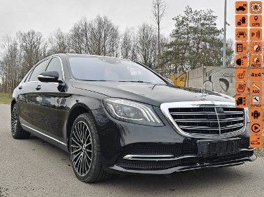 Mercedes-Benz Klasa S W222 S 350d Lang 4 Matic Bogate Wyposażnie Odpala i Jeździ F Vat-1