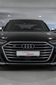 Audi S8 IV (D5) Quattro Oś skrętna Pneumatyka Akt Tempomat HUD B&O Dociągi Masaże We-2