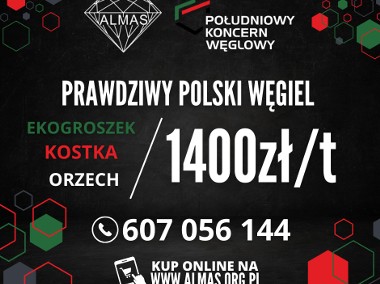 Polski węgiel z PKW! - ekogroszek, groszek, orzech, kostka-1