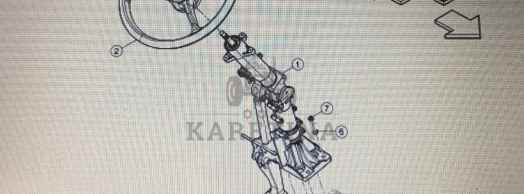 CLAAS 00 1128 473 2/00 2622 325 0/Claas kolumna kierownicy/Claas Arion 640 600 500-1