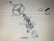 CLAAS 00 1128 473 2/00 2622 325 0/Claas kolumna kierownicy/Claas Arion 640 600 500