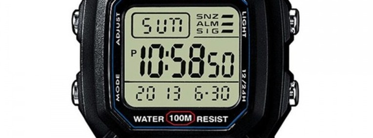 Zegarek Casio W-800H-1AVES na prezent stoper timer-1