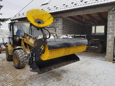  Zamiatarka do ładowarki kołowej teleskopowej, mocna, trwała-1