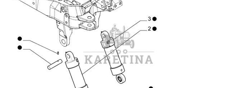 New Holland T6010 Rama 87667283-1