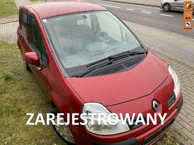 Renault Modus Niski przebieg gwarantowany/Klimatyzacja/8 airbag/2 kpl. kół/Zarejes-1