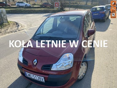 Renault Modus Niski przebieg gwarantowany/Klimatyzacja/8 airbag/2 kpl. kół/Isofix-1