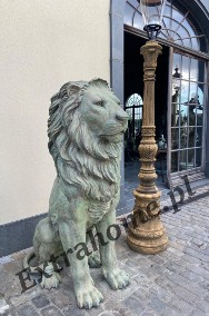 Lwy z brązu , Lew z brązu , Rzeźba Lwa z brązu Lwy pałacowe H200cm HIT-2