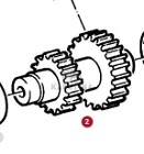 Fendt Favorit 514 Koło Zębate Potrójne CZĘŚCI 514100380011