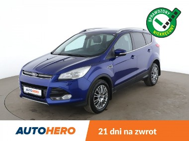 Ford Kuga II navi półskóra grzane fotele PDC Bluetooth tempomat-1