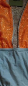 (38/M) Cekinowy, neonowy strój kąpielowy z Londynu/monokini/ NOWY-3