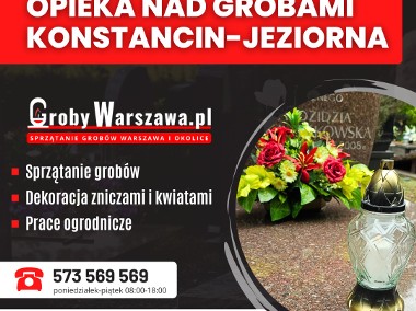 Sprzątanie grobów Konstancin-Jeziorna, opieka nad grobami Skolimów-1