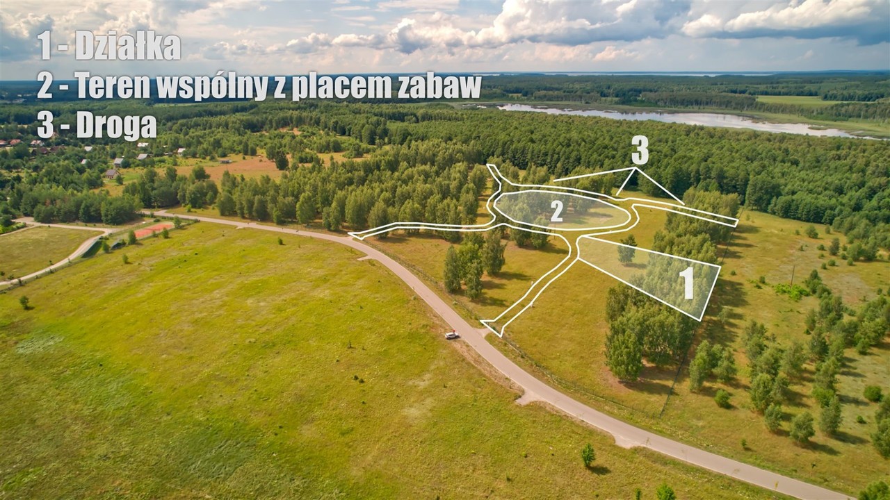 Działka budowlana Szczechy Małe udział w plaży - Widok 3