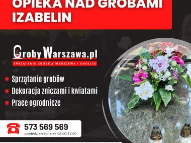 Sprzątanie grobów Izabelin, opieka nad grobami Laski-1