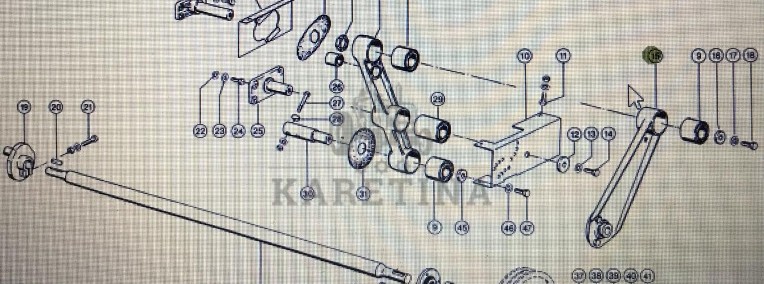 CLAAS 00 0647 473 2/Claas wałek korby/Claas Lexion 580 430-410 480-470 670-640 630-620-1