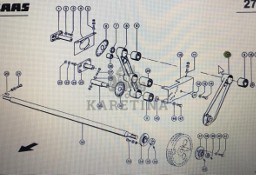 CLAAS 00 0647 473 2/Claas wałek korby/Claas Lexion 580 430-410 480-470 670-640 630-620