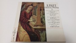 Winyl – Liszt Choral Works I, sprzedam