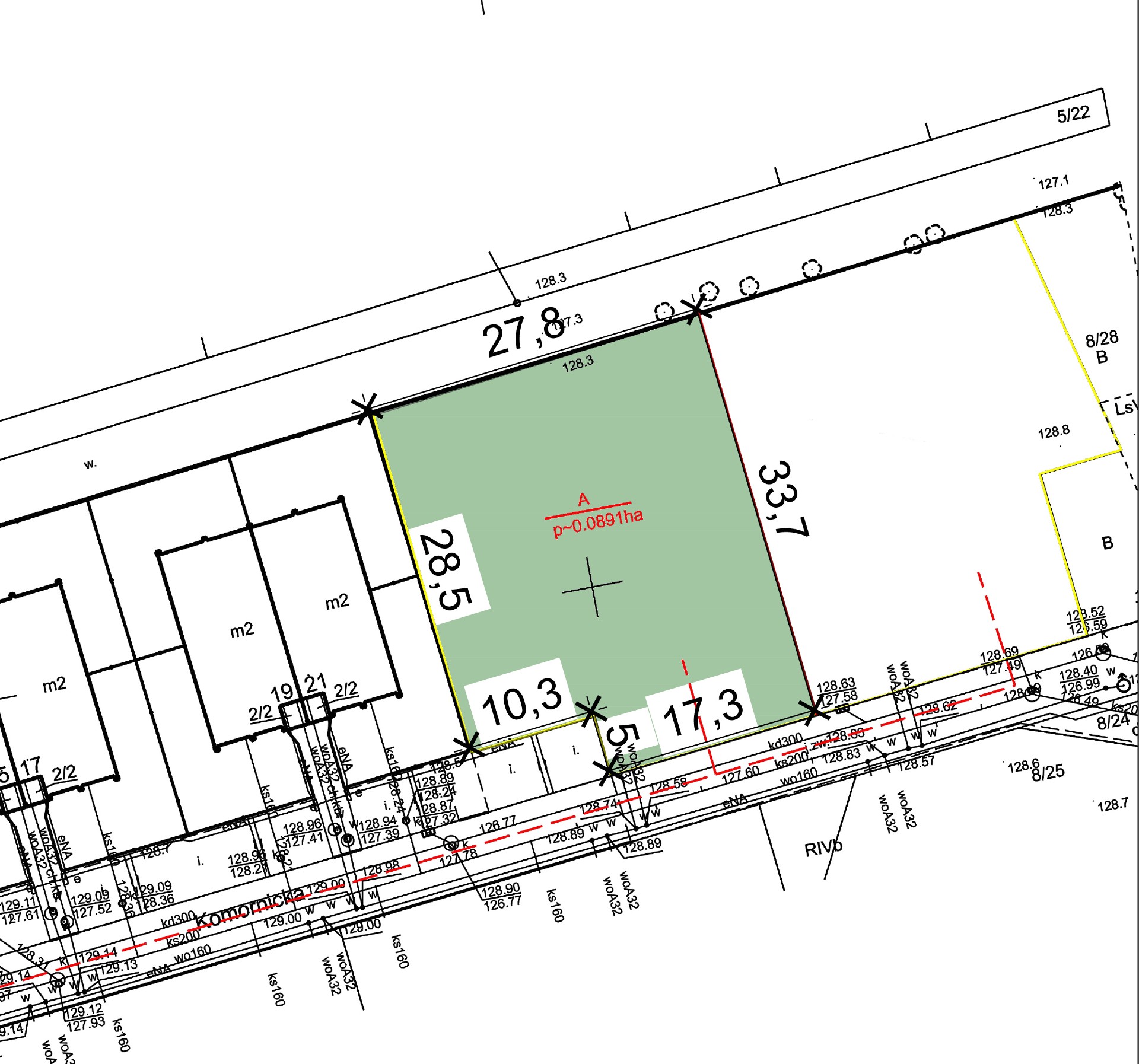 Działka na sprzedaż 891 m² | Wrocław | Media | zabudowa jednorodzinna – pohled 5
