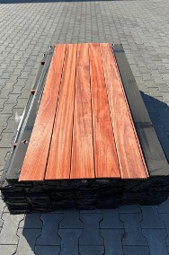 Deska elewacyjna drewniana padouk KL. FAS KD 15x145mm Profil faza-2